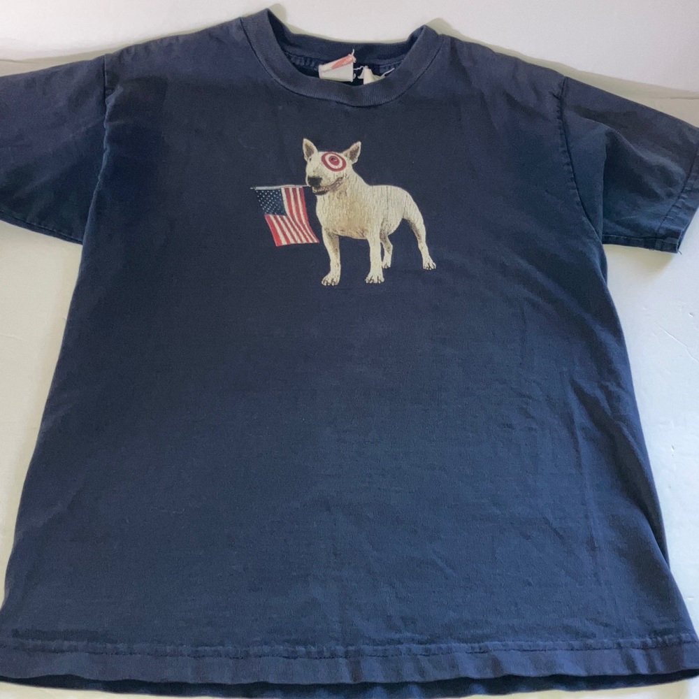Vintage Target Bullseye‎ with Flag 1999 Sign of the Times Tee Shirt Small